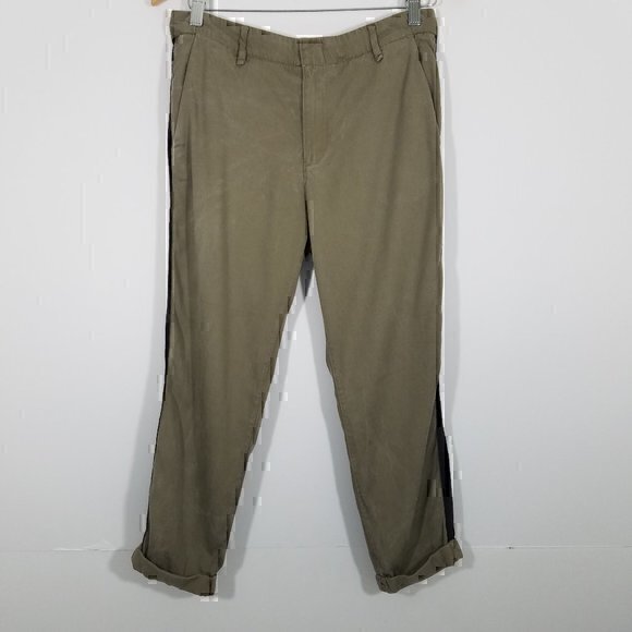 Rag & Bone J Olive Green Capri Pant Size 25 - Picture 1 of 8